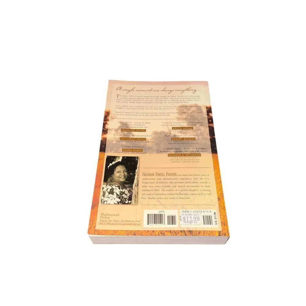 Passing By Samaria A Novel Sharon Ewell Foster Paperback Fiction